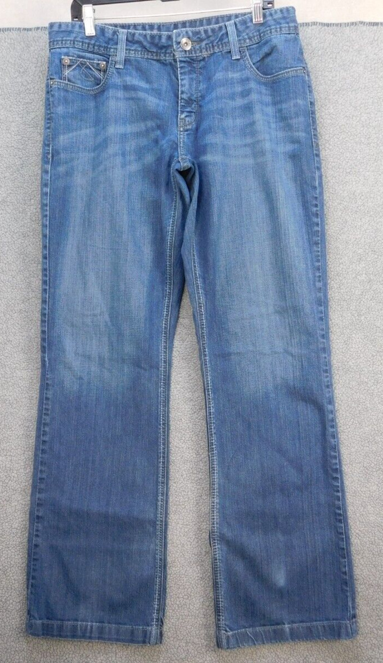 Cruel Denim Jayley Juniors 31/11 Long Denim Blue Classic Straight Leg Jeans